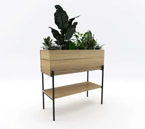 Planter with Shelf